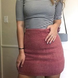❌SOLD❌ THRIFTED VINTAGE pink mini skirt